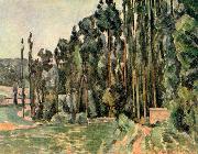Paul Cezanne Die Pappeln oil painting picture wholesale